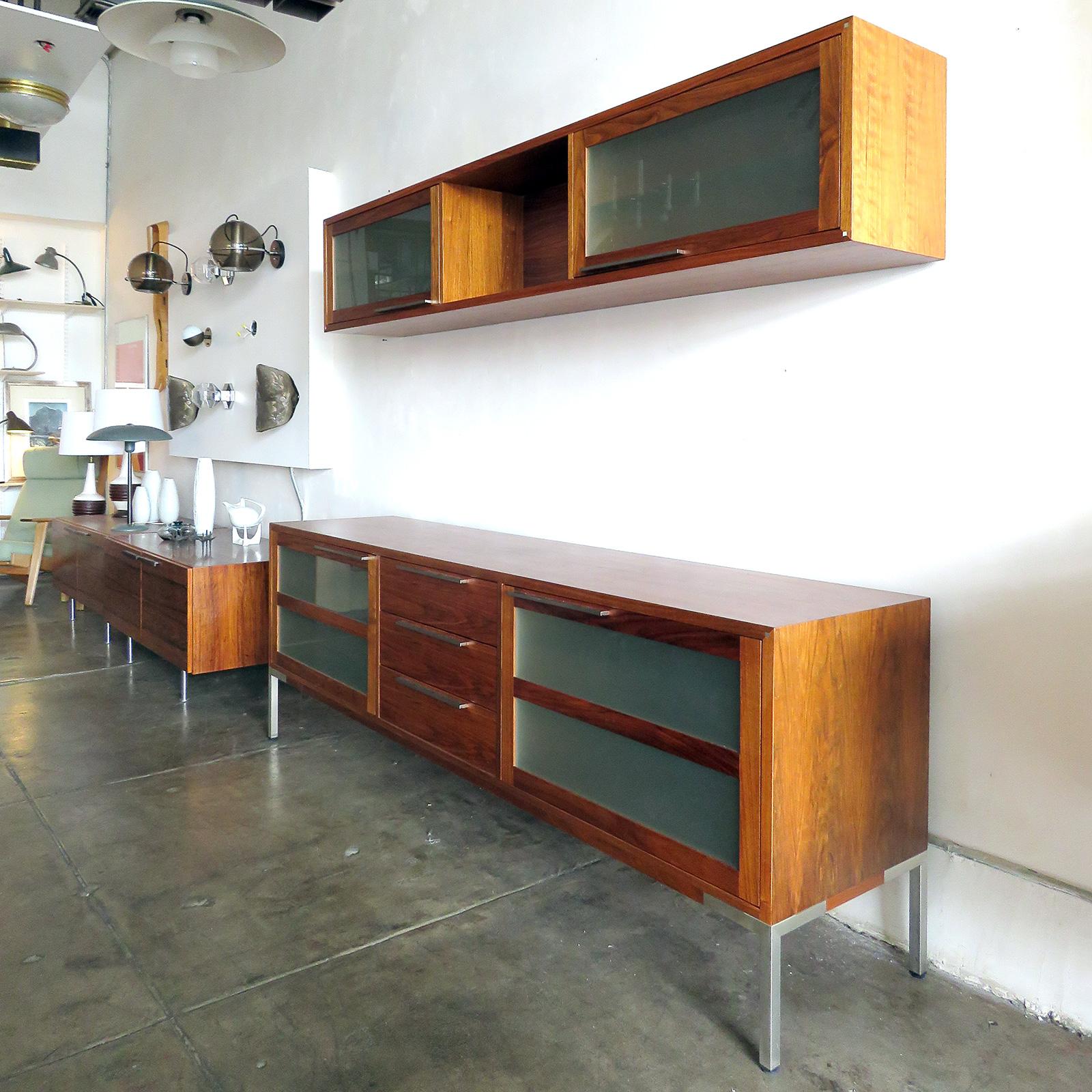 Modern AK-1270 Nissen & Gehl Sideboard and Hanging Cabinet