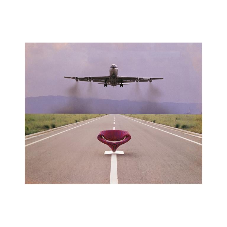 Dutch Summer - Artifort Ribbon Chair & Ottomann by Pierre Paulin