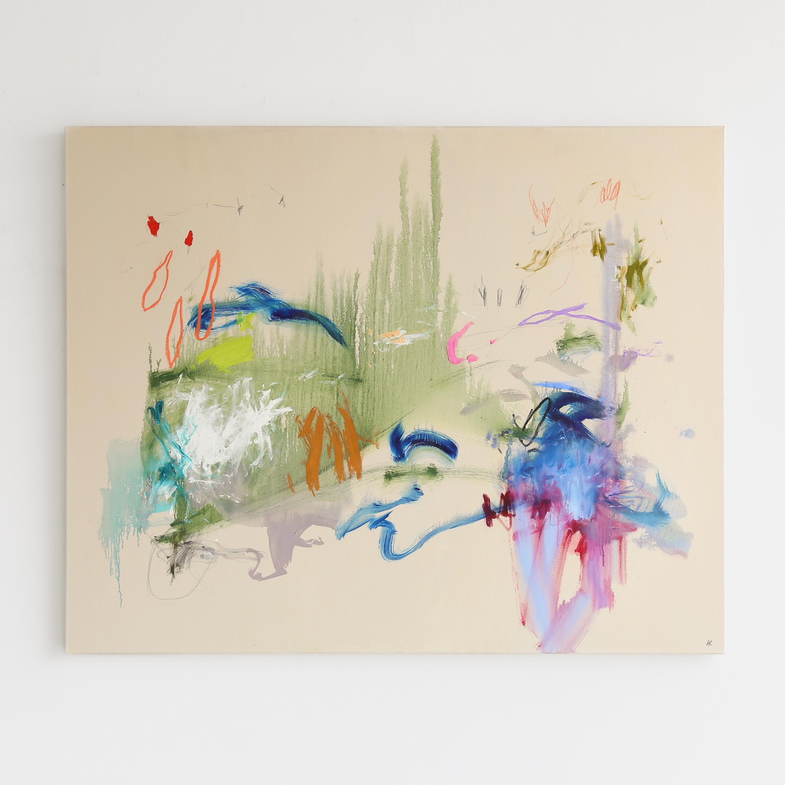 Allow the Crossing - Painting by AK Hardeman