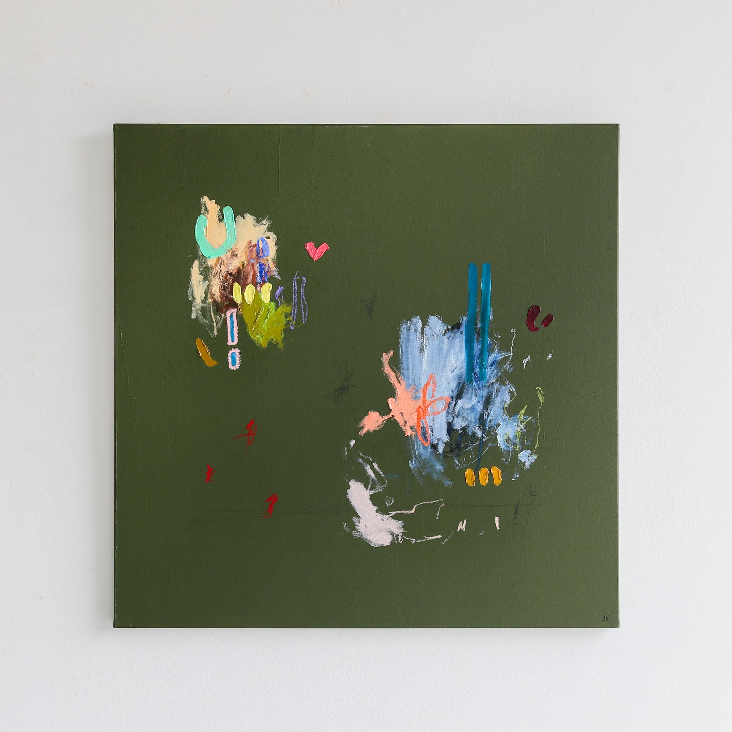 Valid Range of Emotions - Painting by AK Hardeman