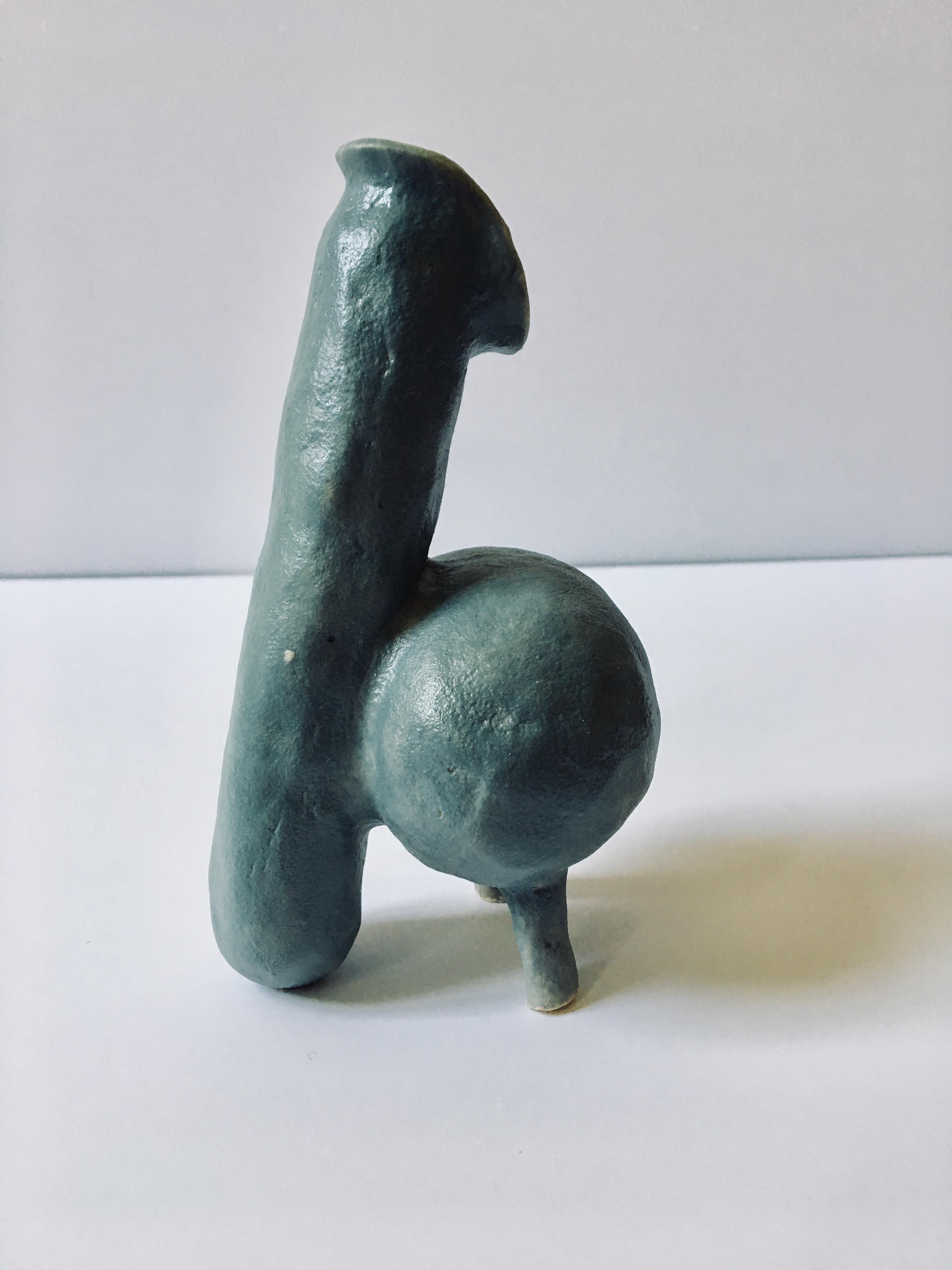 Abstract  Ceramic Vessel Sculpture: 'Creature Small No 4' 2