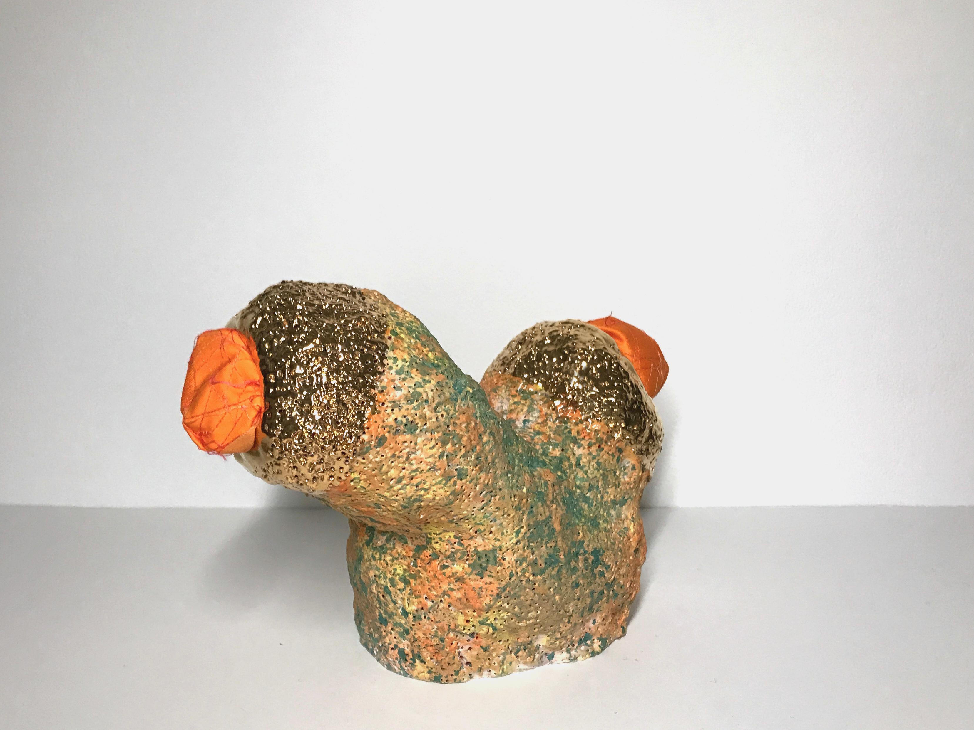 This is part of a collection of ceramics, textiles, and drawings by Ak Jansen which comprise his first solo show in New York City. Born in the Netherlands, Jansen’s work occupies queerness on both poetic and political terms, and honors queer