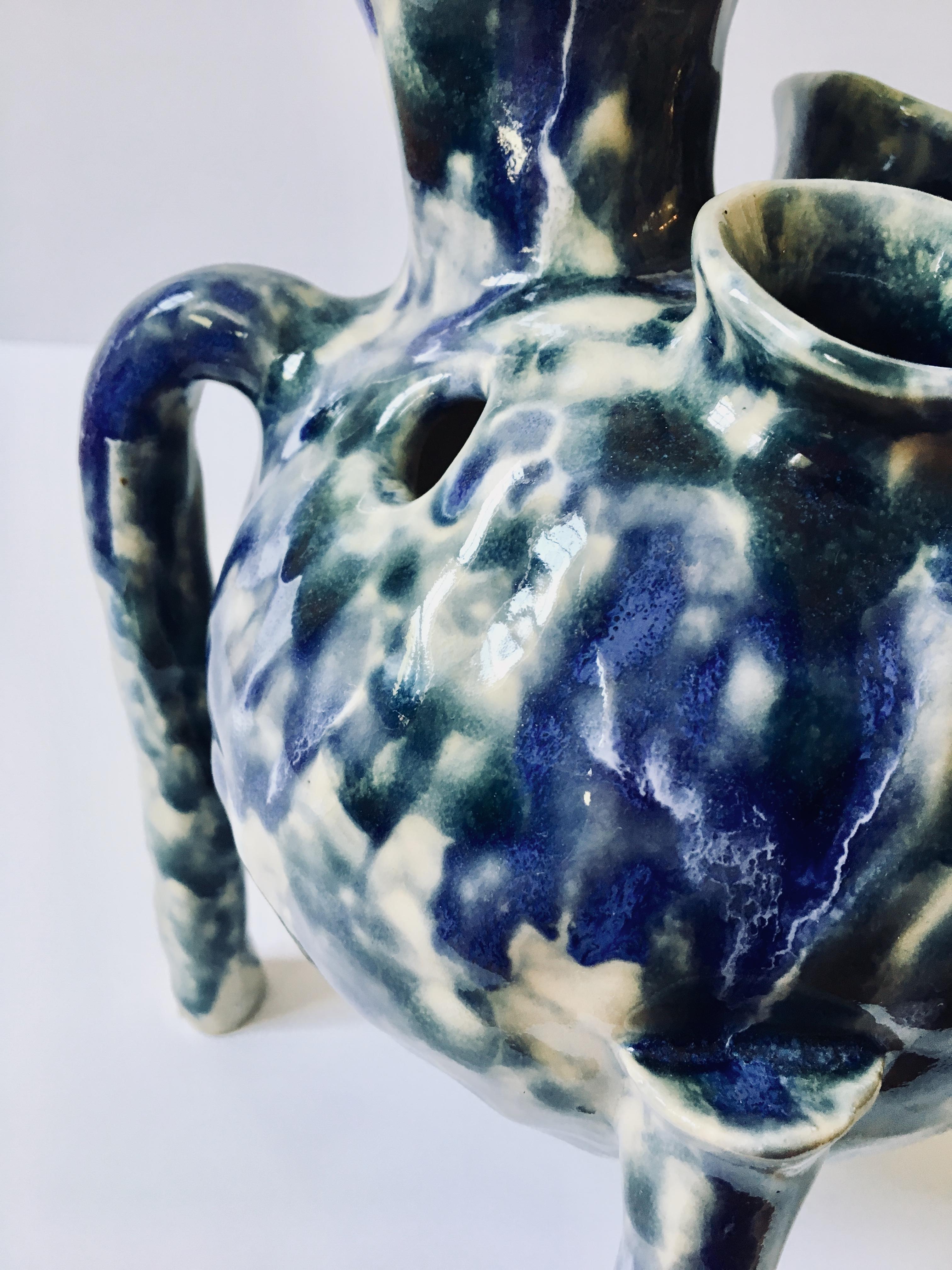 Sculpture ceramic vessel: 'Creature Medium 2' For Sale 4