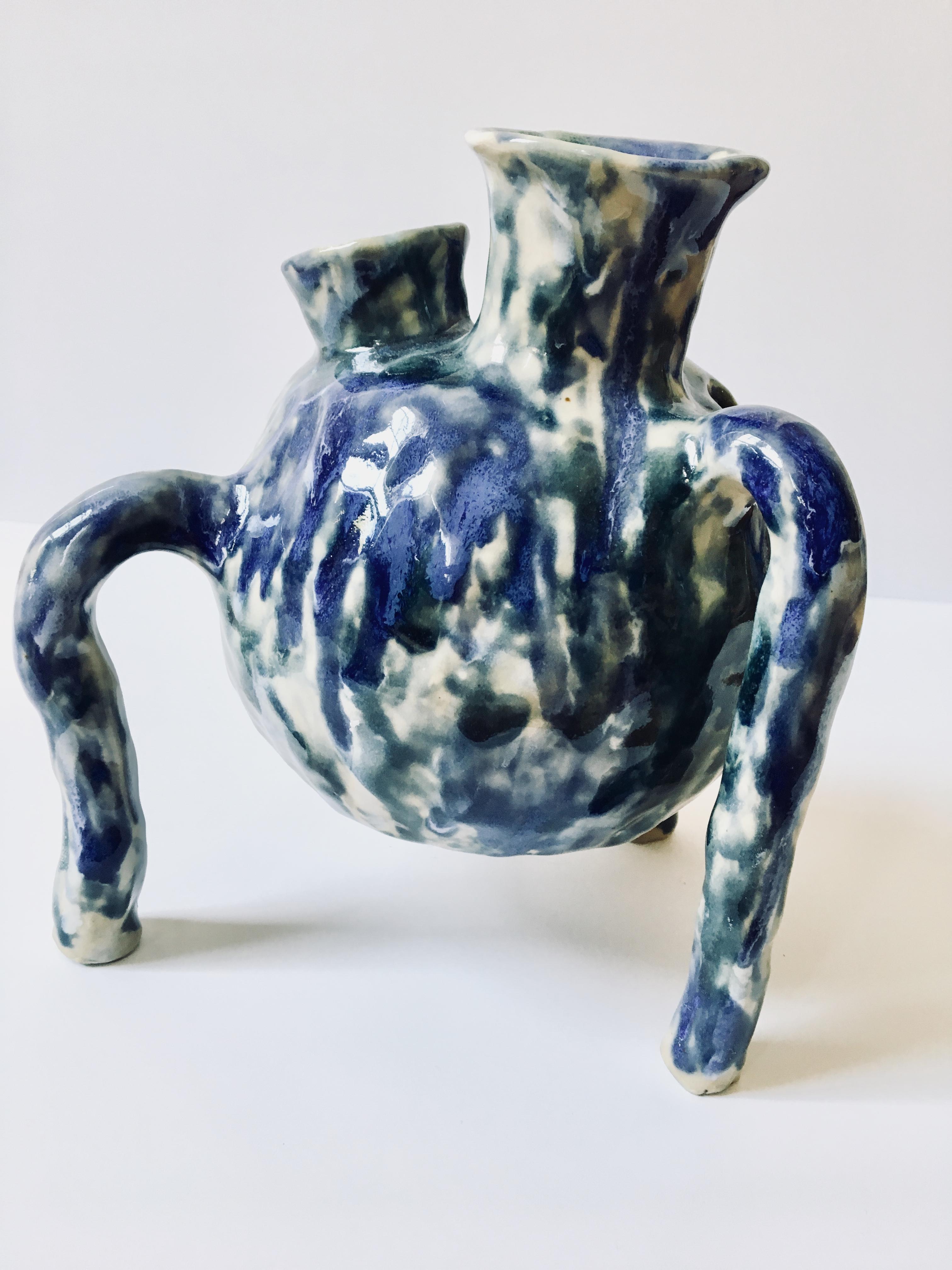 Sculpture ceramic vessel: 'Creature Medium 2'