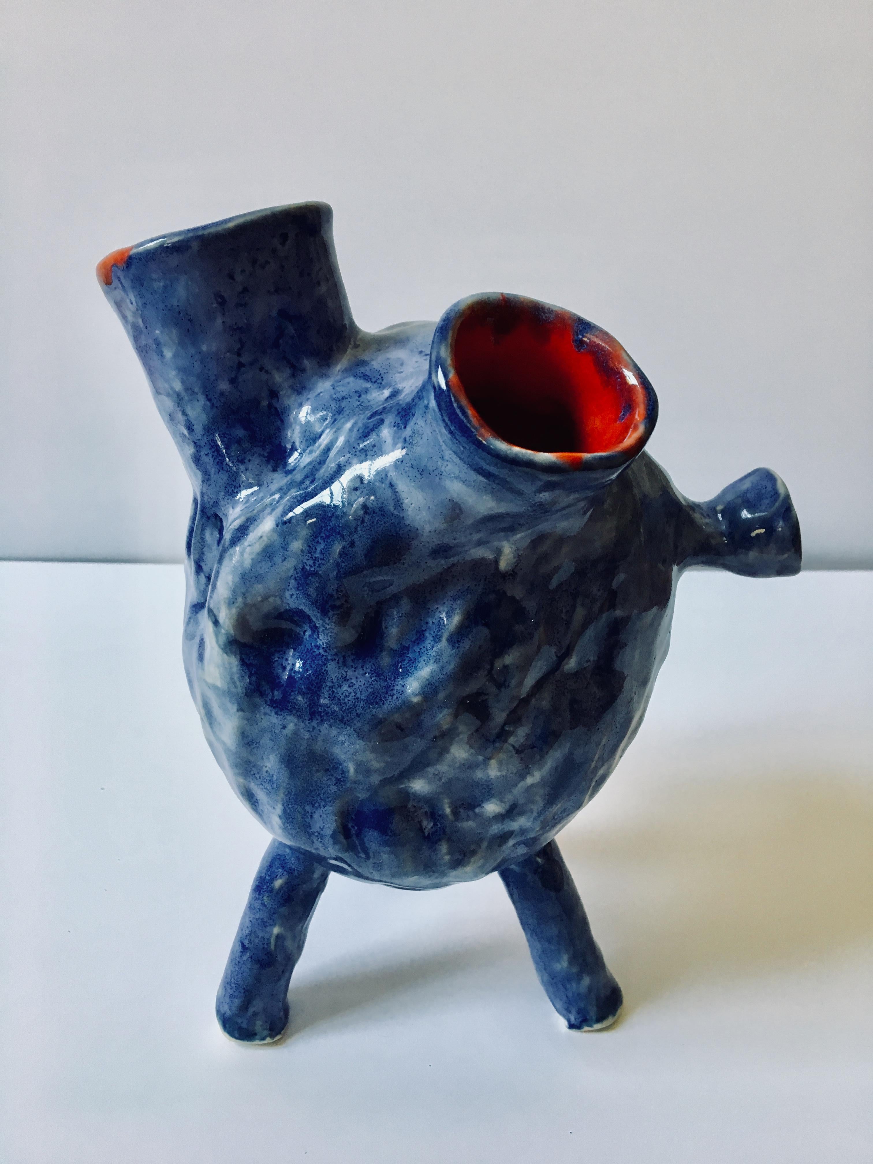 Sculpture ceramic vessel: Creature Medium No 4' 3