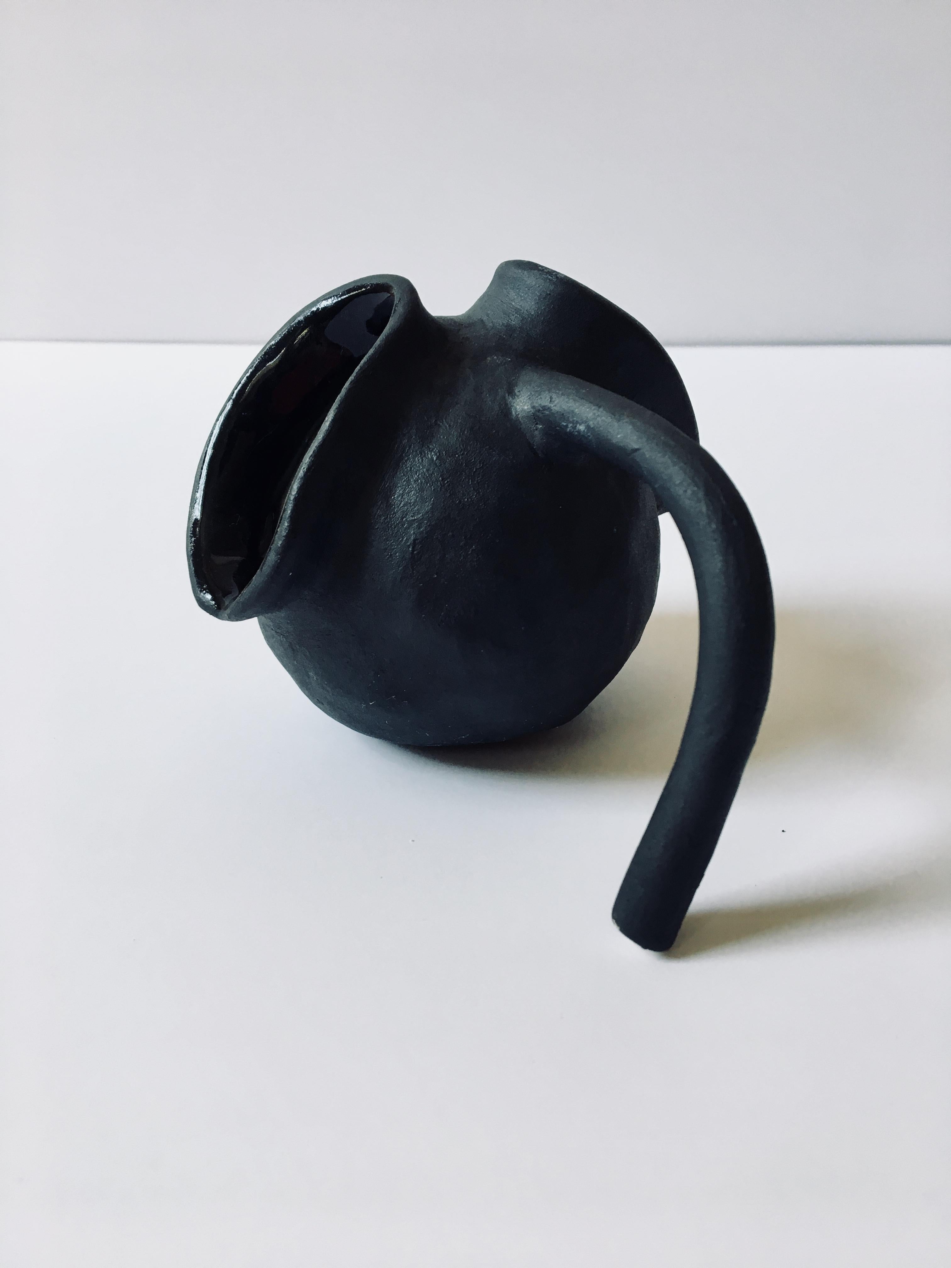 Sculpture ceramic vessels: 'Creatures No. 1, 6, 8' 13