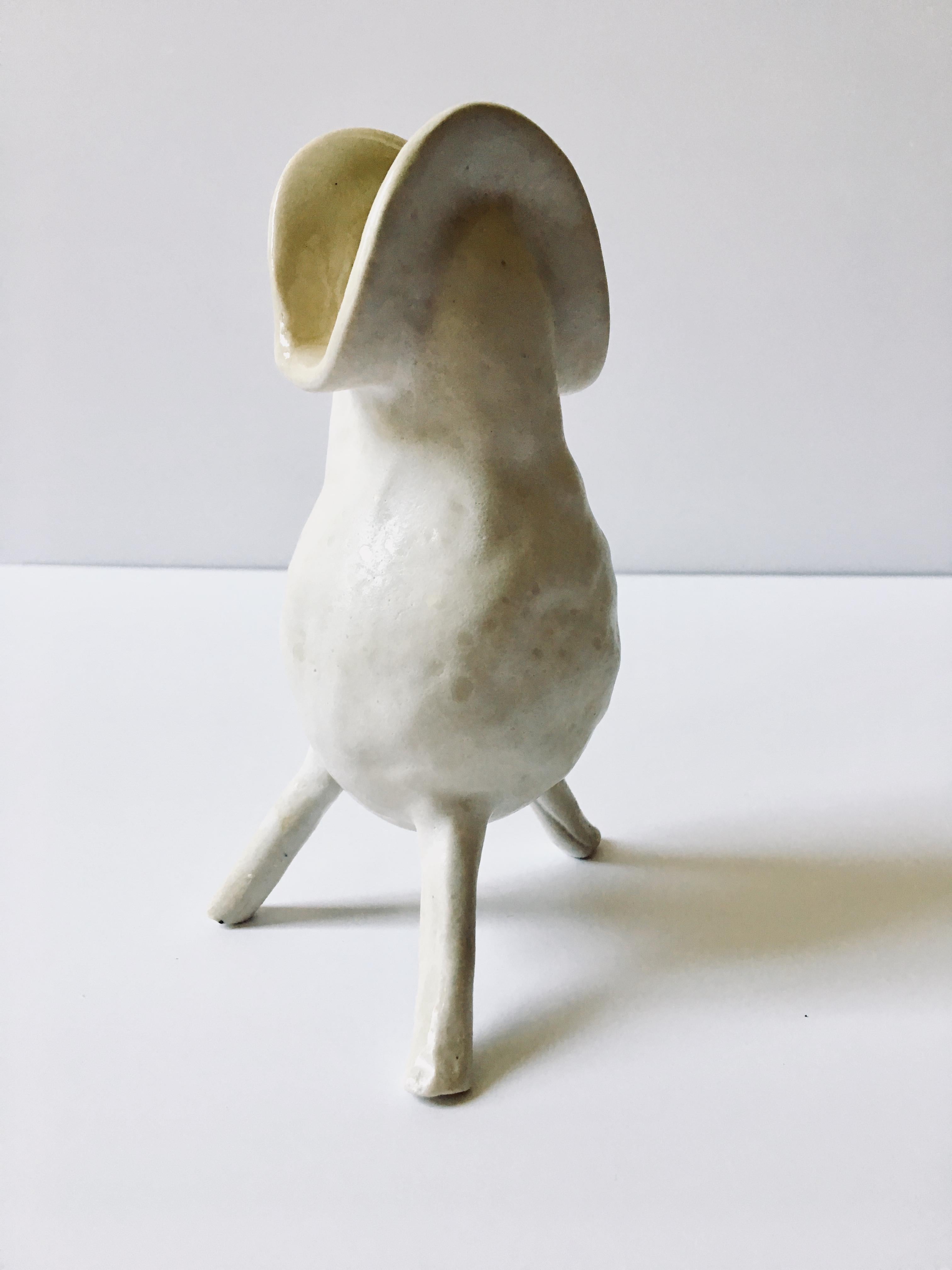 Ak Jansen Abstract Sculpture - Small ceramic vessel: 'No. 9'