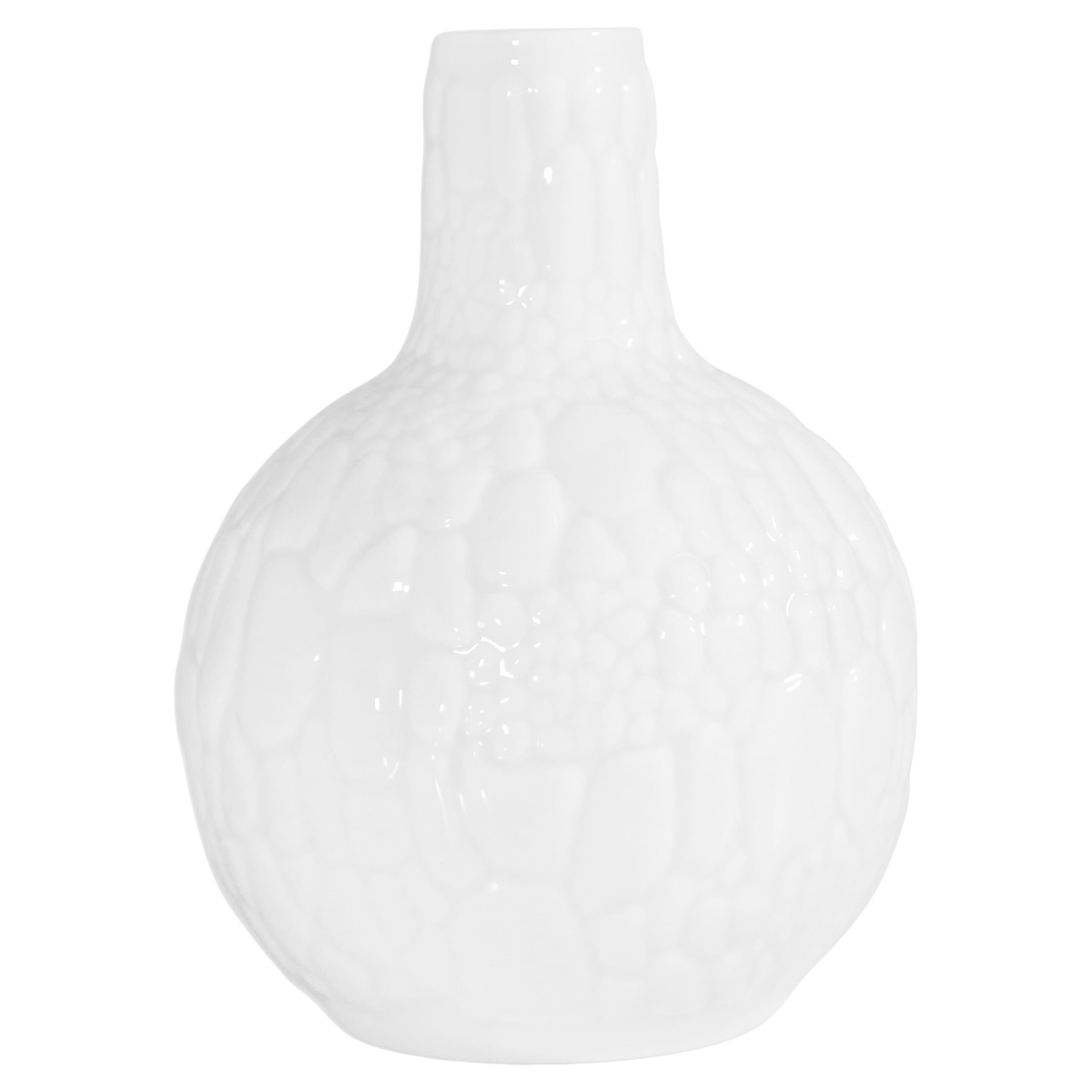 Ak Kaiser Gernan Op Art Biscuit Porcelain Vase 1970s