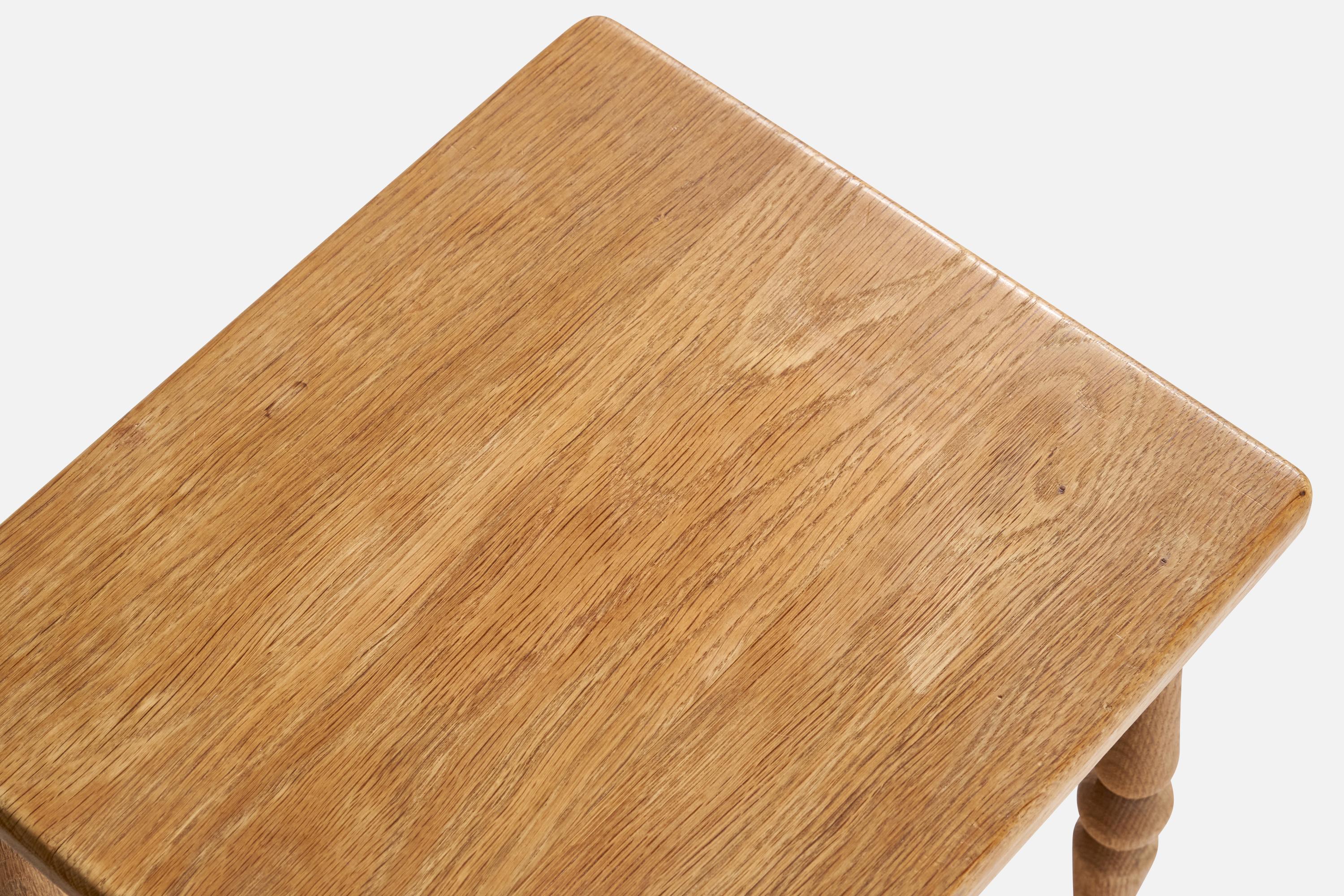 AK, Nesting Tables, Oak, Denmark, 1967 For Sale 2