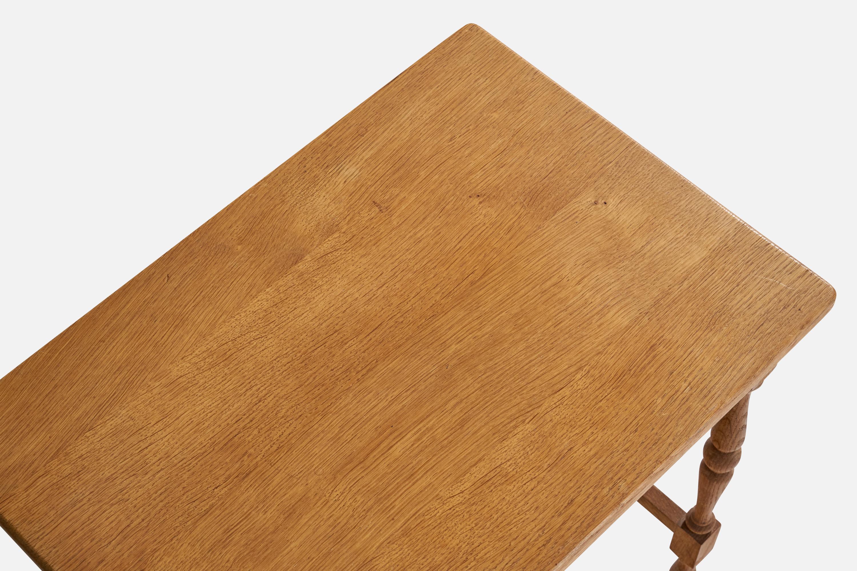 AK, Nesting Tables, Oak, Denmark, 1967 For Sale 4