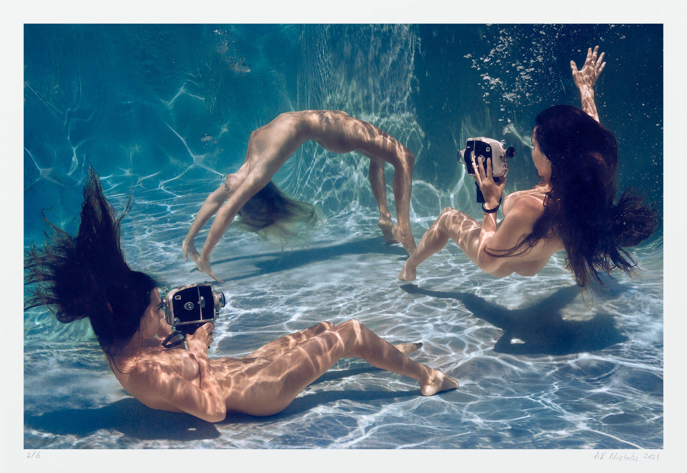 A K Nicholas Color Photograph - Underwater Sequel, Photograph, Archival Ink Jet
