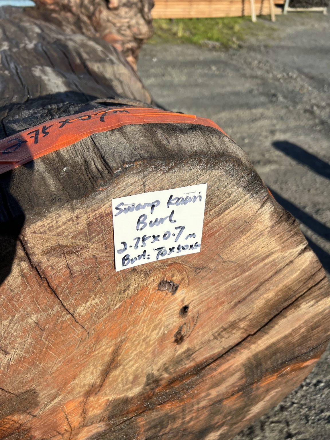 Wood AK250005 Ancient Swamp Kauri Stump For Sale