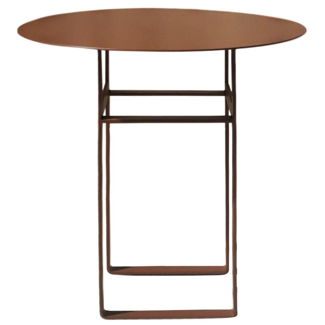 Aka R Side Table . Scandinavian Style . Metal Side Table . Minimal Design