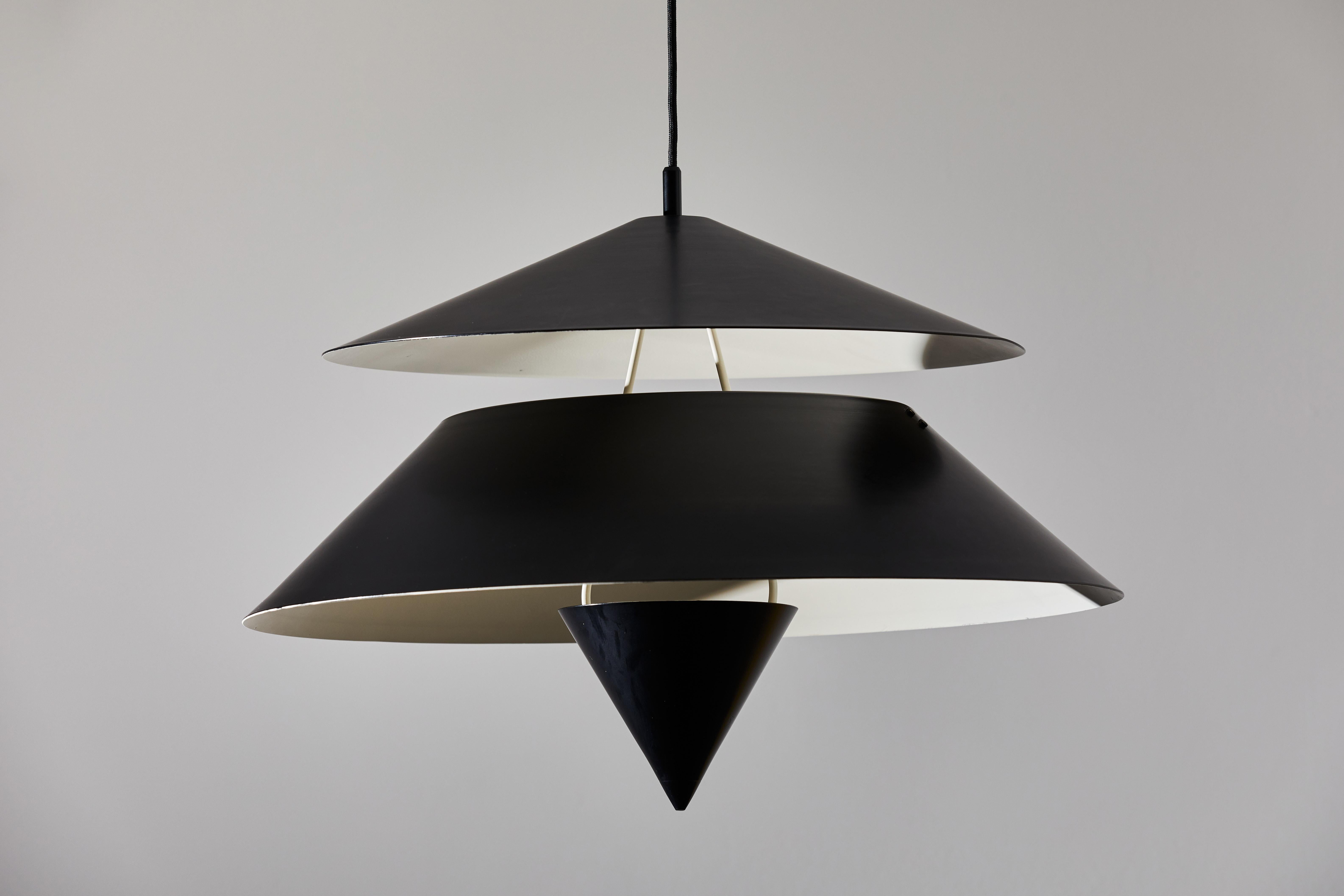 Metal Akaari Suspension Light by Vico Magistretti for Oluce