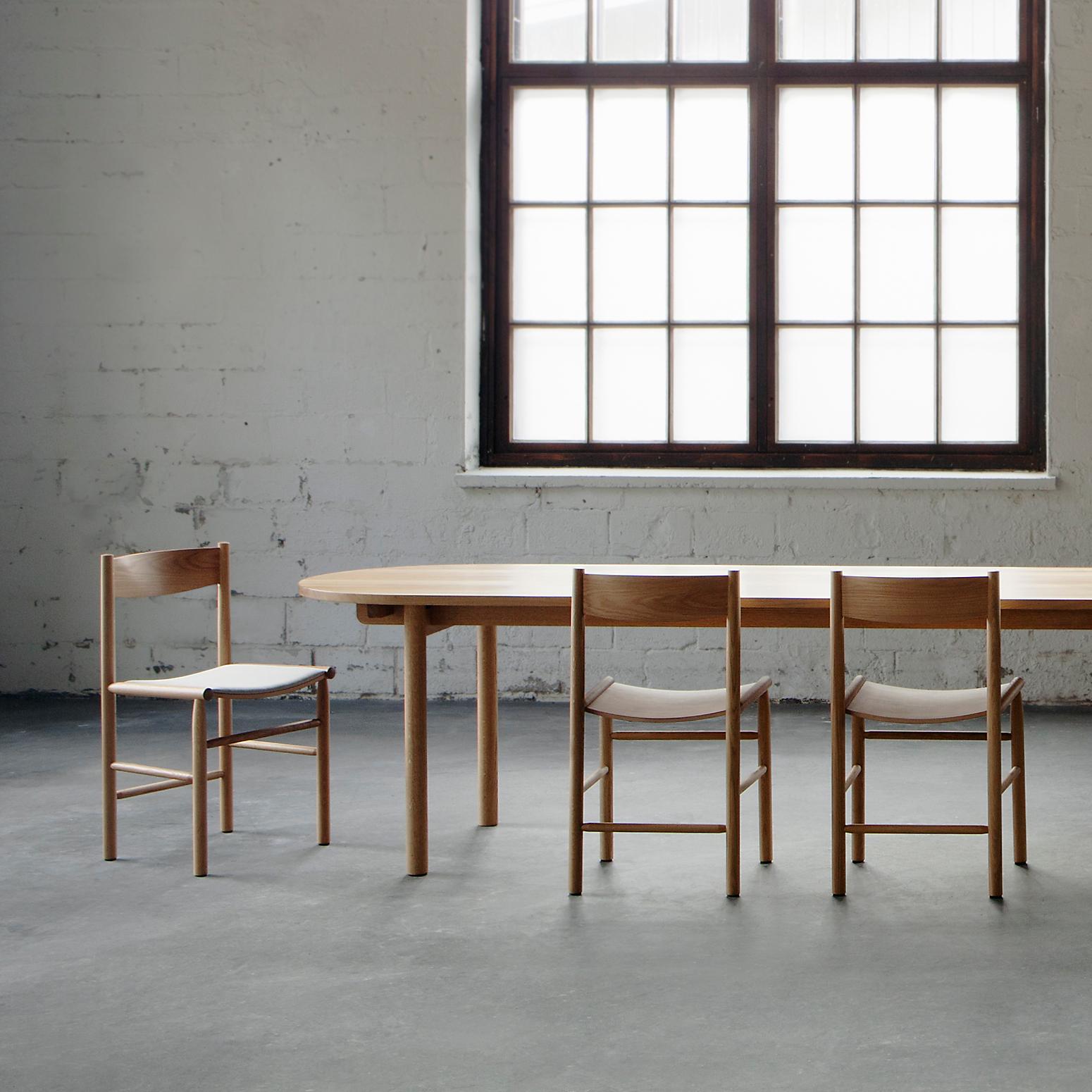 Akademia Chair in Oak or Ash by Wesley Walters & Salla Luhtasela For Sale 3