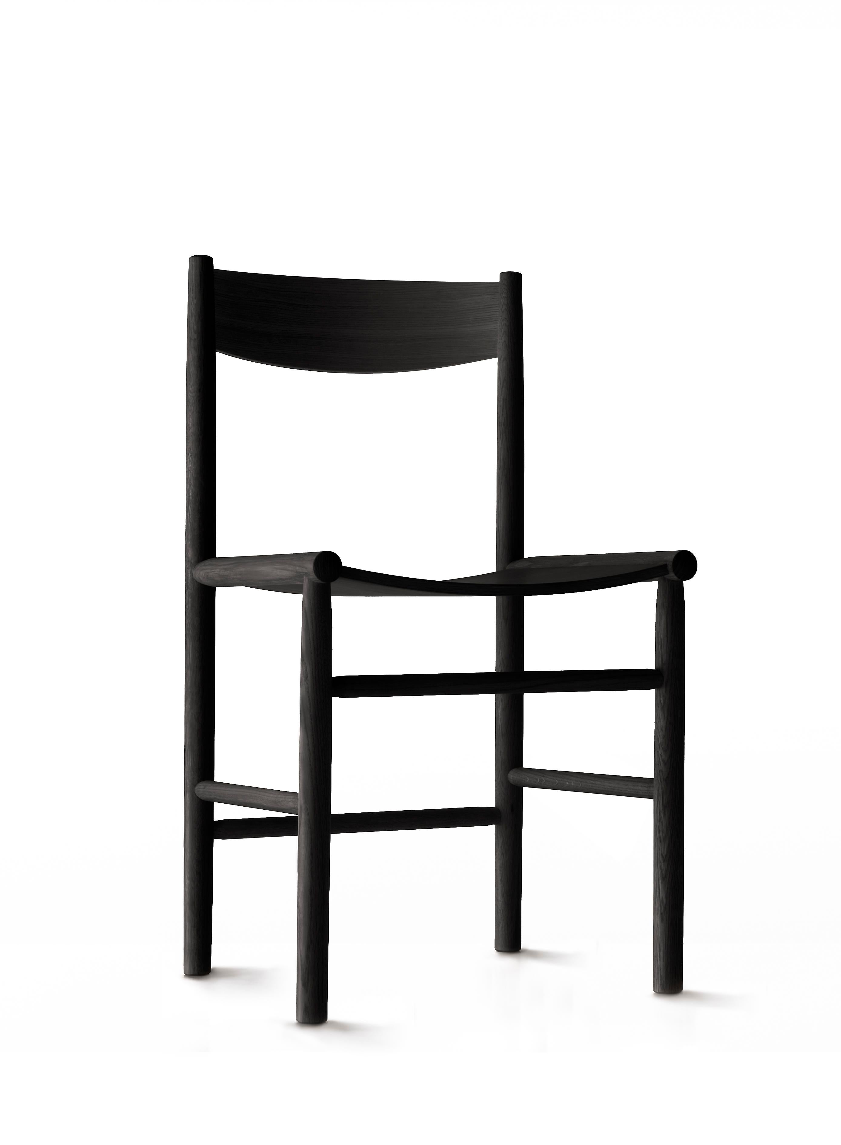 Finnish Akademia Chair in Oak or Ash by Wesley Walters & Salla Luhtasela For Sale