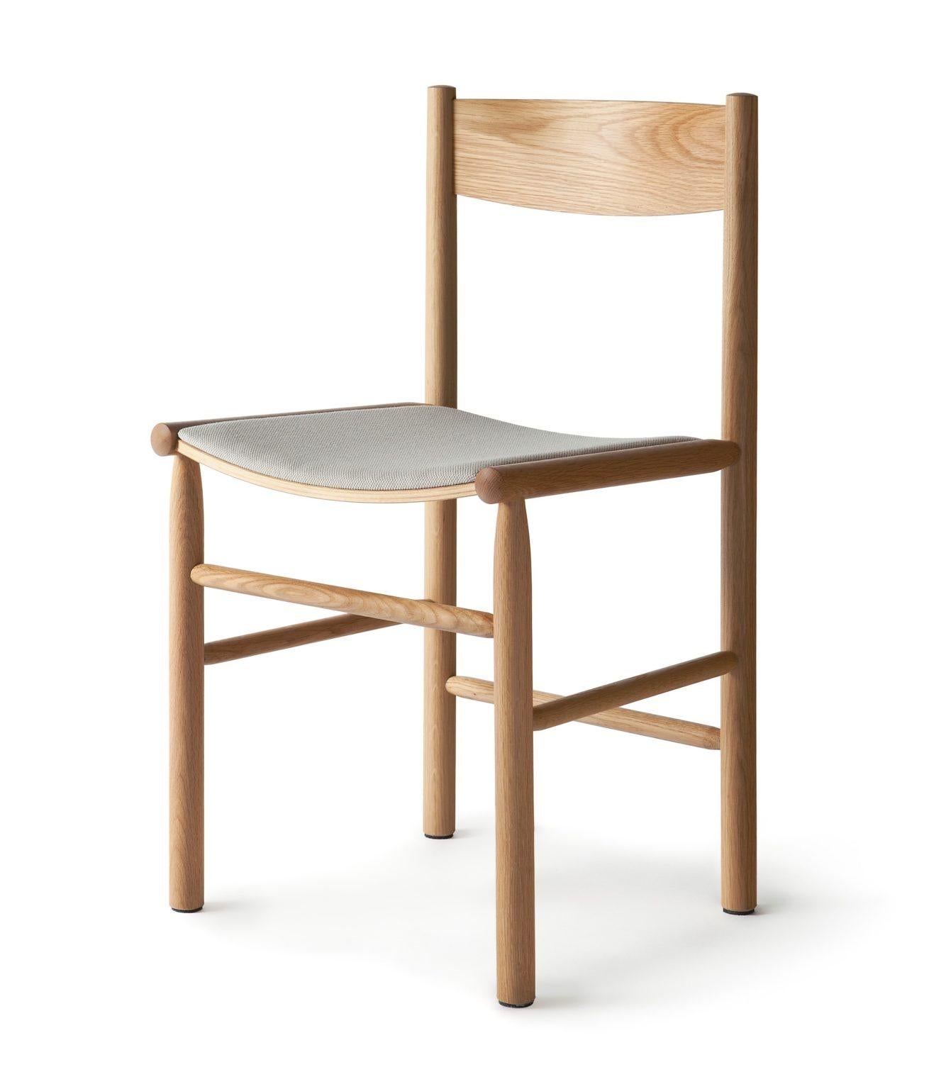 Contemporary Akademia Chair in Oak or Ash by Wesley Walters & Salla Luhtasela For Sale