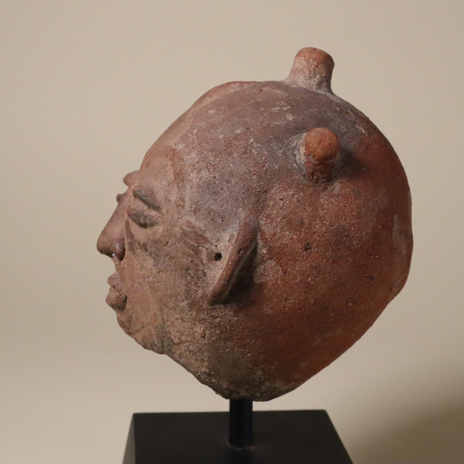 Ghanaian Store closing March 31. Portrait Head with Patina Old African Tribal Art For Sale
