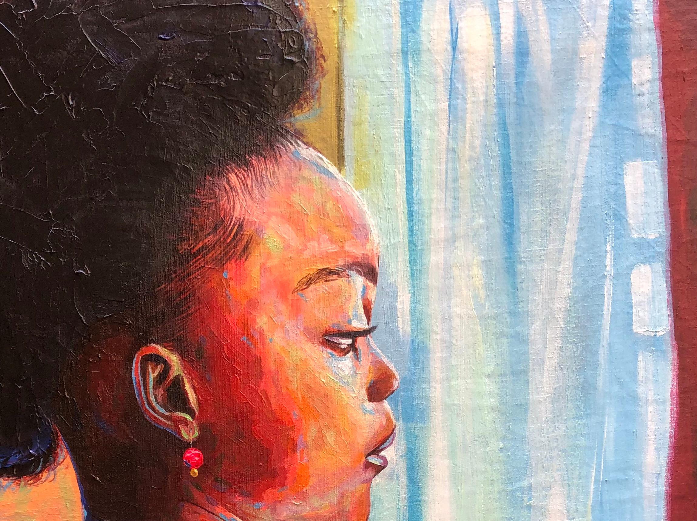 Pittura
Spedito in un tubo ben protetto dalla Nigeria
Quest'opera è unica, non è una stampa o un altro tipo di copia.
Accompagnato da un certificato di autenticità (rilasciato dalla Galleria)