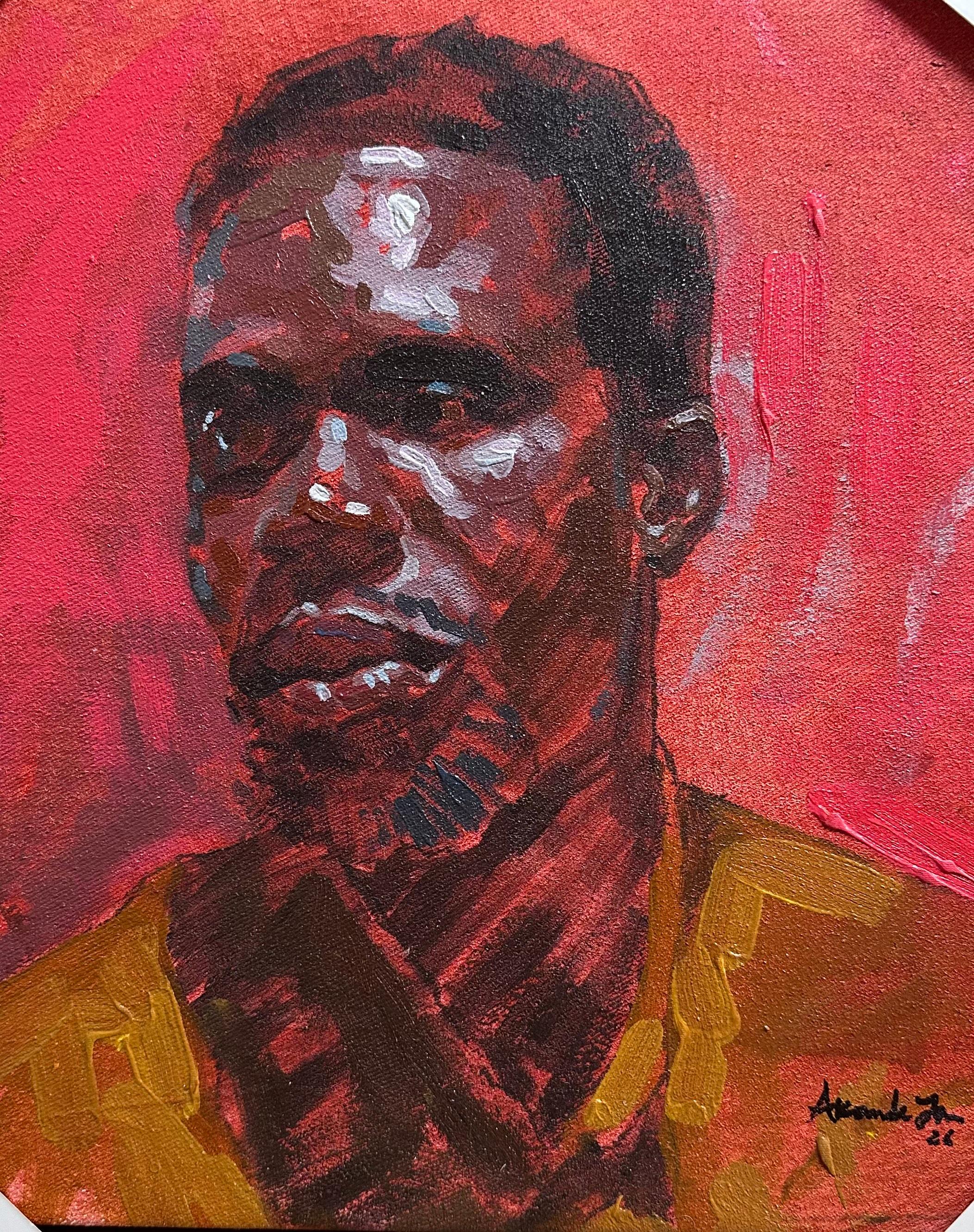 Omo Emiyan (Canvas of Emotion) 5 - 21st Century, Contemporary, Portrait, Modern