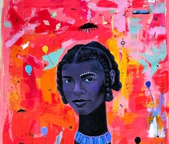 Long Gaze - XXI secolo, Contemporaneo, Surrealismo, Natura africana, Moda