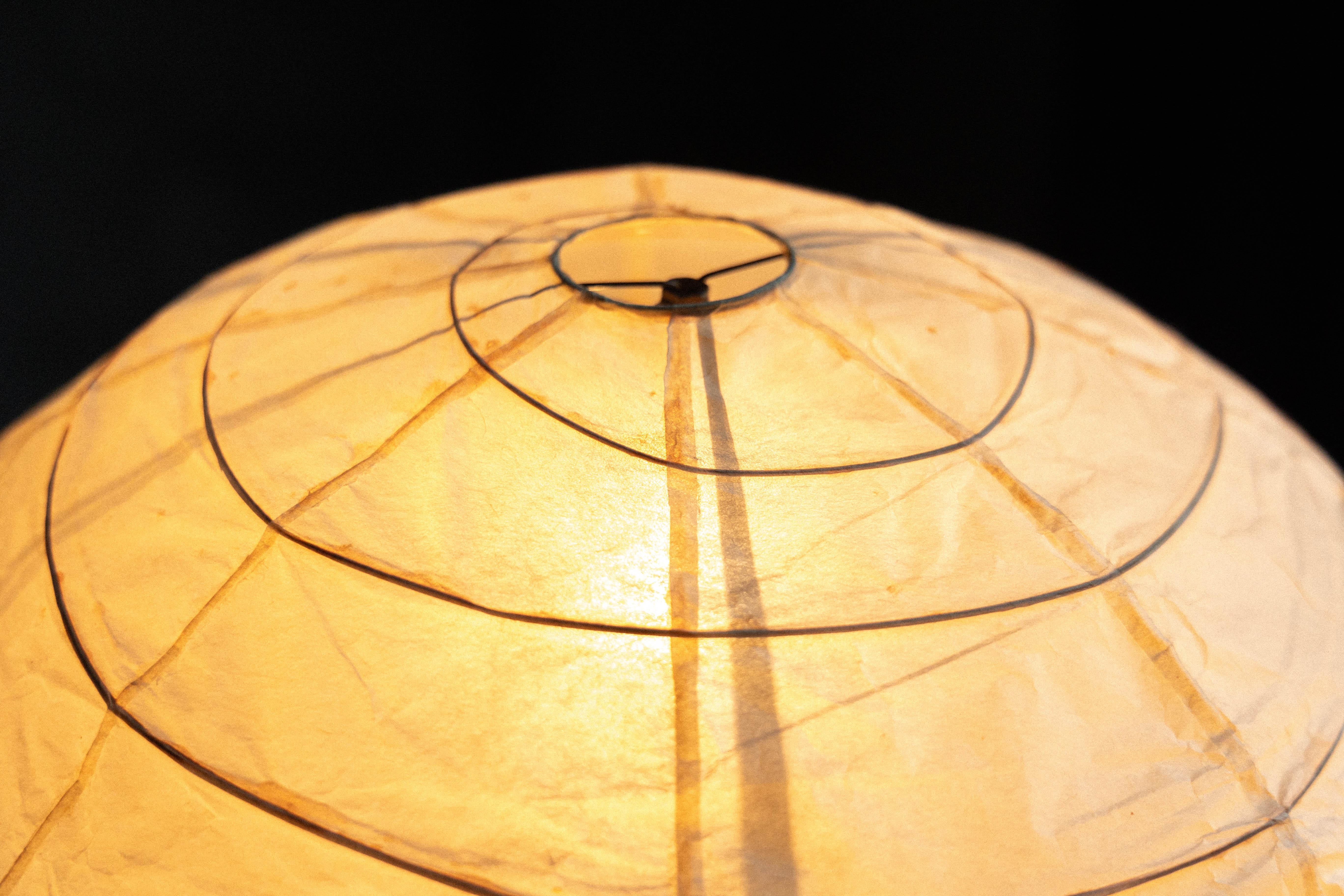 Lámpara de pie Akari BB3-55DD de Isamu Noguchi para Ozeki & Co, Japón, años 50 en Excelente estado para la venta en Antwerp, BE