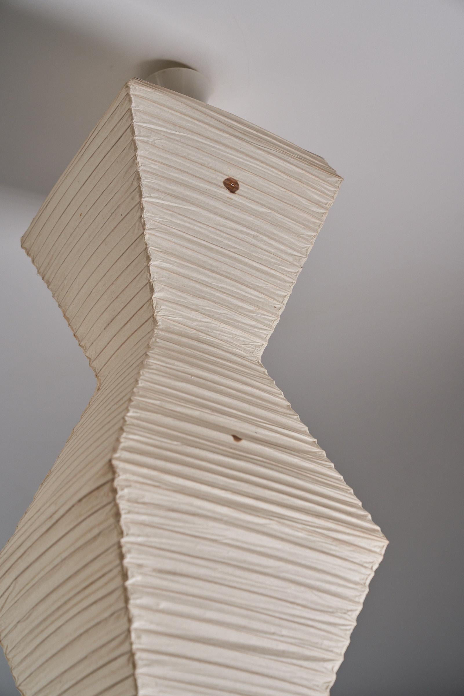 Frühe seltene Akari-Serie Modell D von Isamu Noguchi für Ozeki im Angebot 1