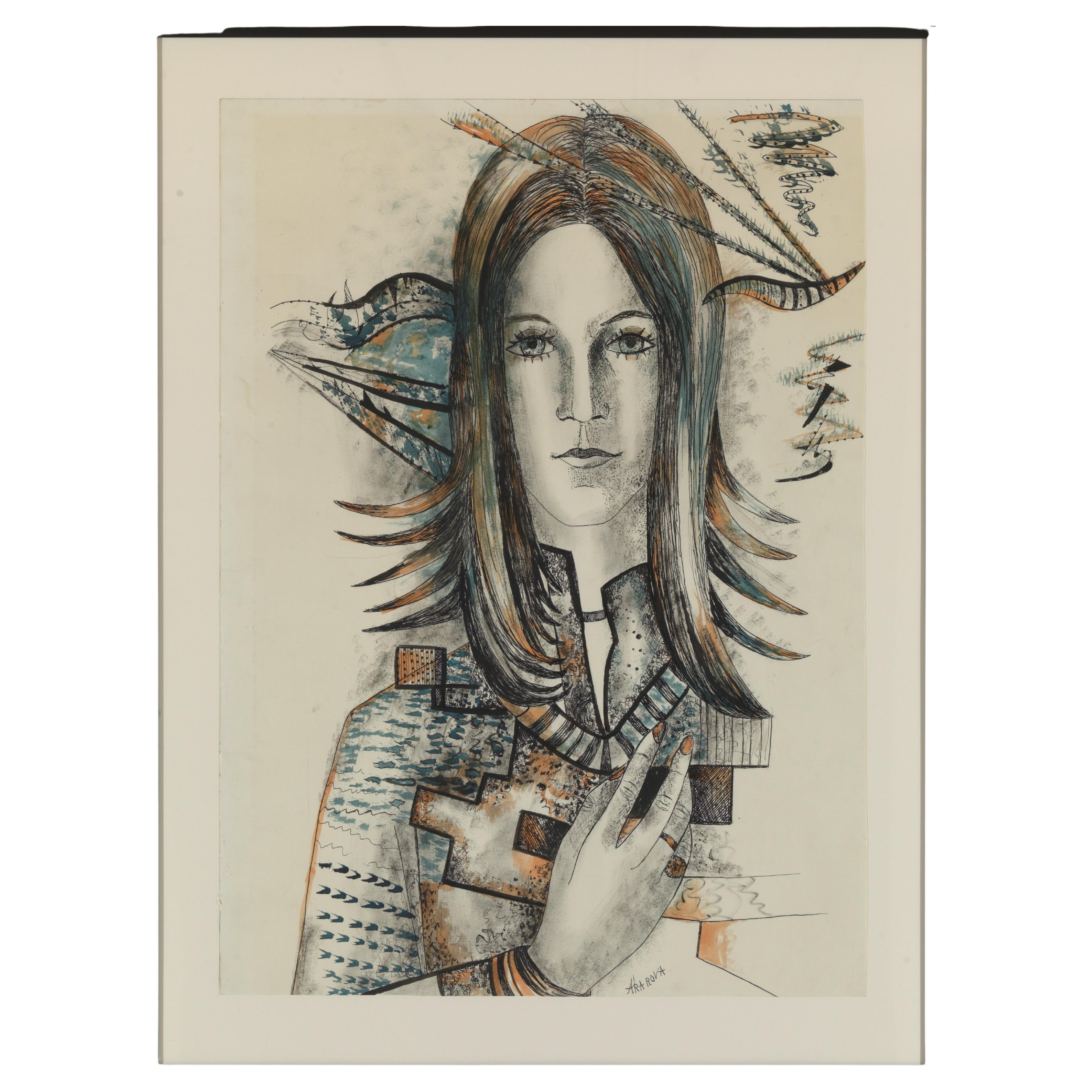 Akarova Marguerite (Sint-Joost-Ten-Node, 1904 - Elsene, 1999), Self Portrait.