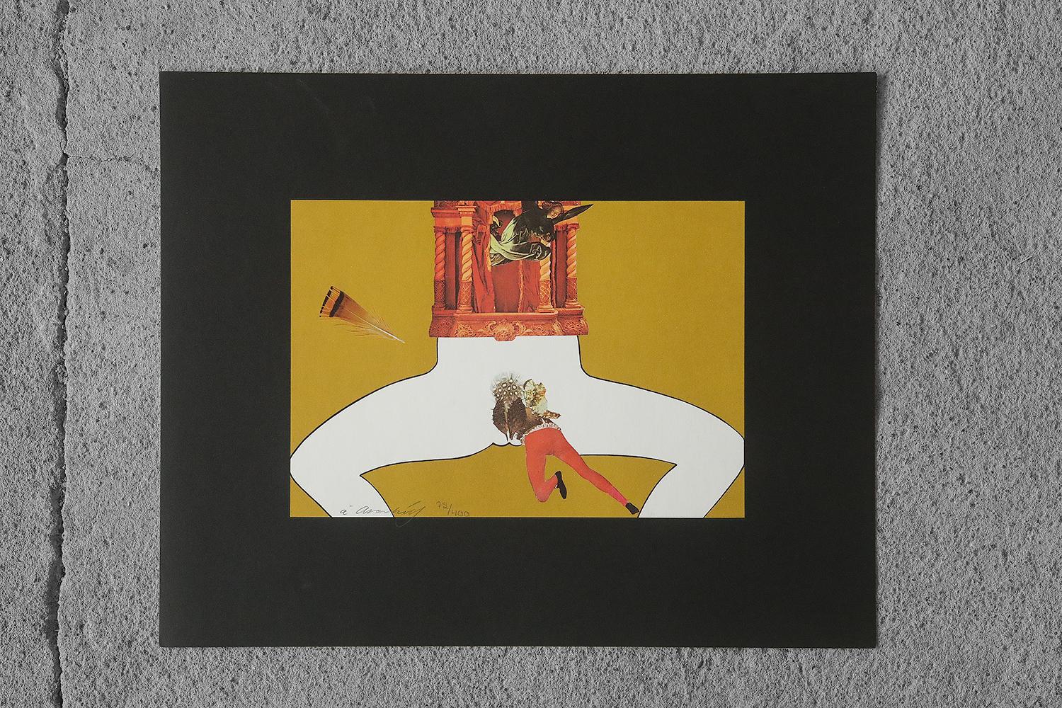 Paper Åke Arenhill, Tio visor i bild om den förlorade sinnligheten, 10 lithographs For Sale