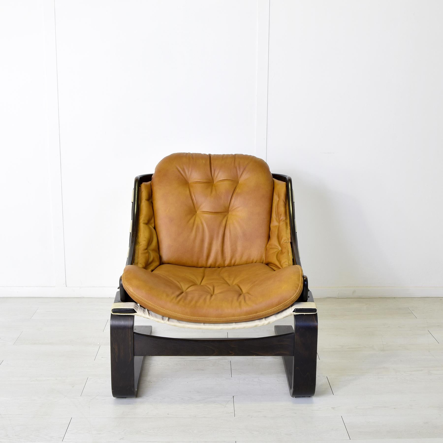 Ake Fribytter armchair for Nelo Möbel 1970s For Sale 2