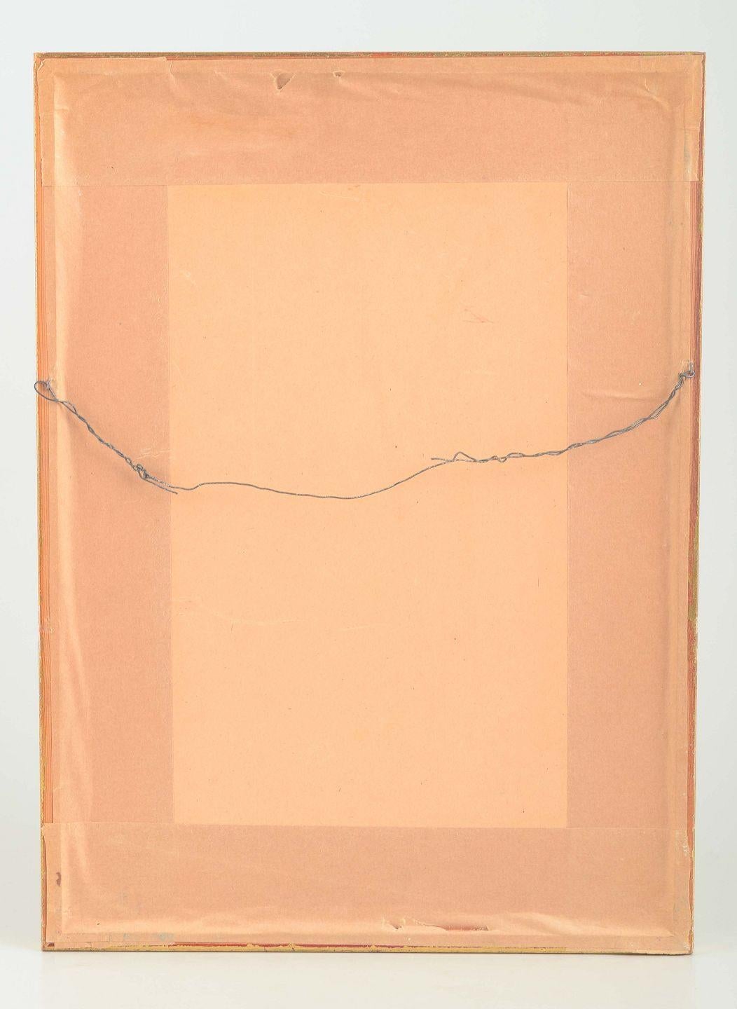 Åke Holm. Holzschnitt auf Papier. Biblisches Motiv mit Figurengruppe am Wasser. (20. Jahrhundert) im Angebot