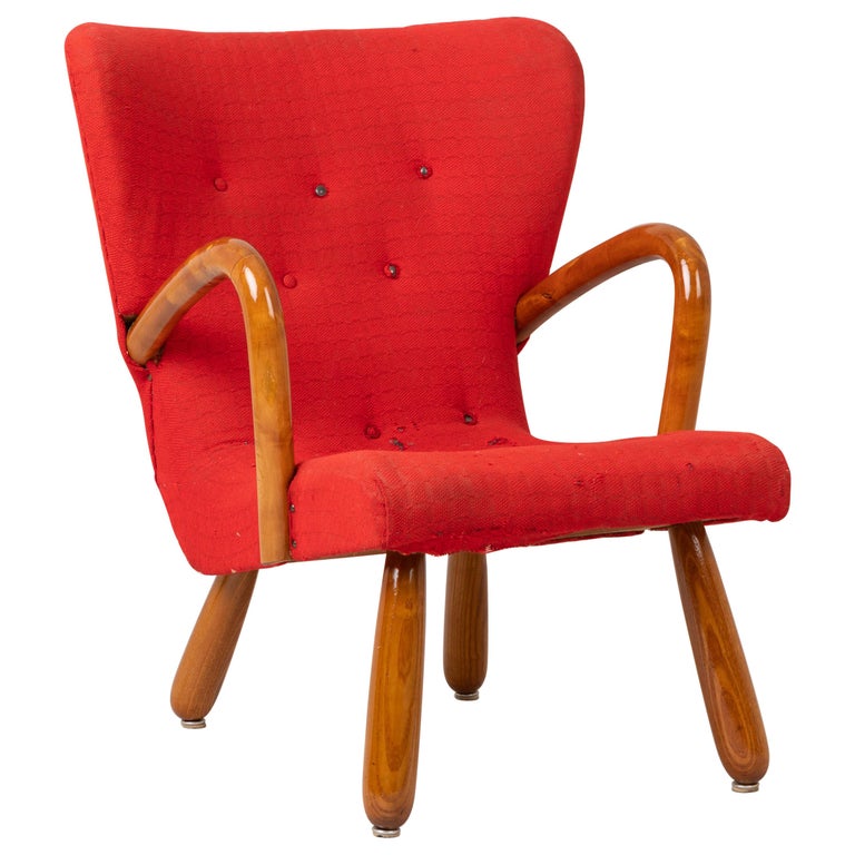 'Åke' Scandinavian Modern Clam Chair by IKEA Sweden