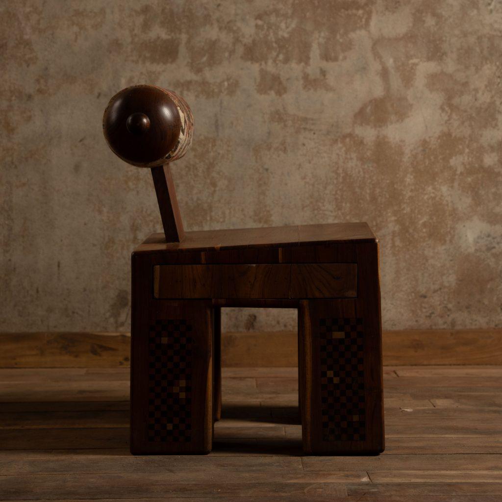 Bois Chaise Akeru de WANAS en vente