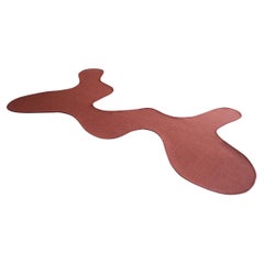 Tapis Aki B Maroon rouge de Studio Christinekalia