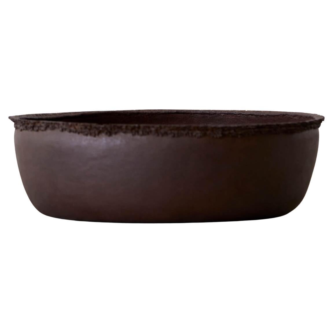 Aki Rusu Hammered Iron Bowl For Sale
