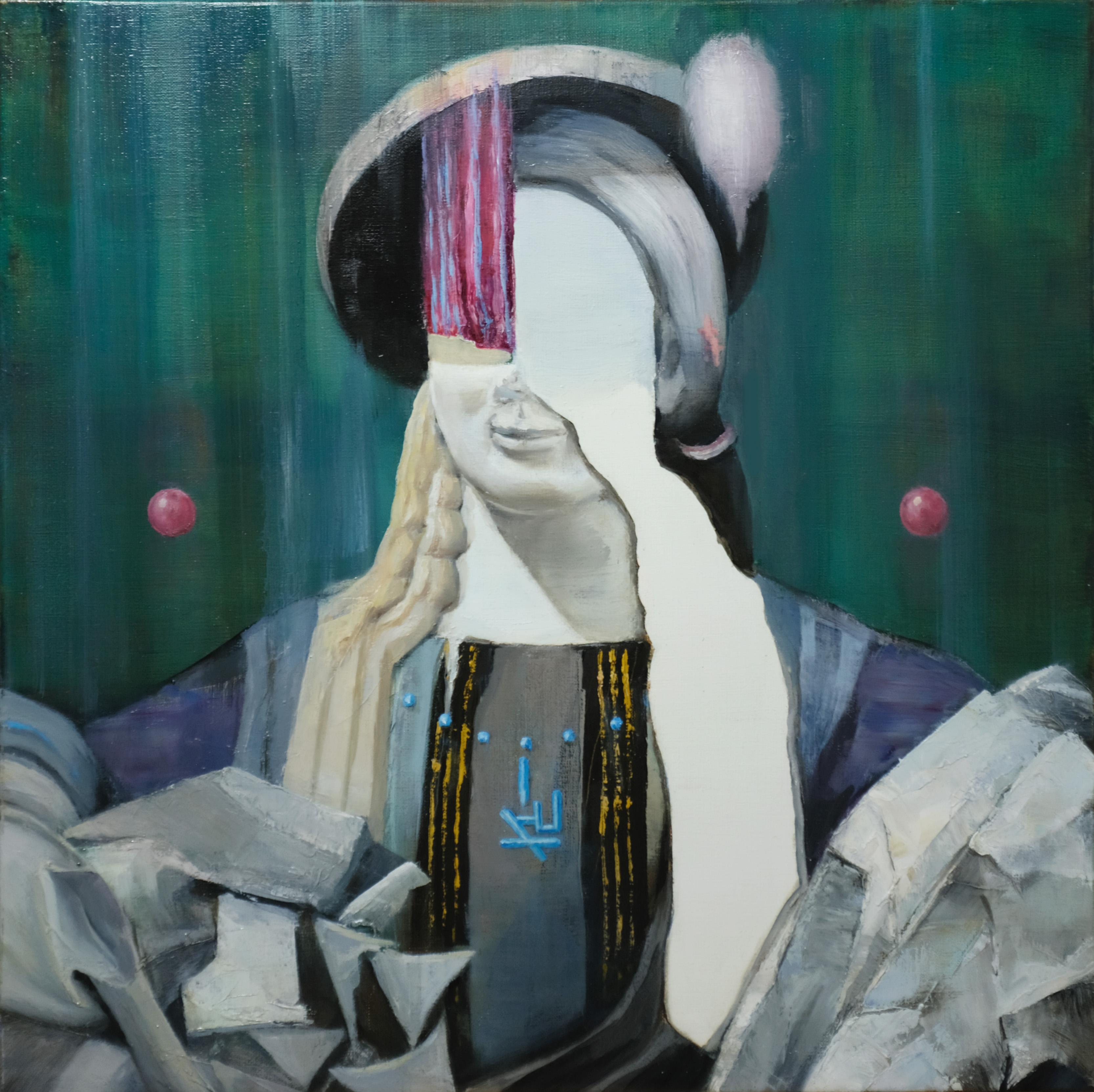 Abstract Painting di Akihiko Sugiura - Una persona che un tempo era un nemico