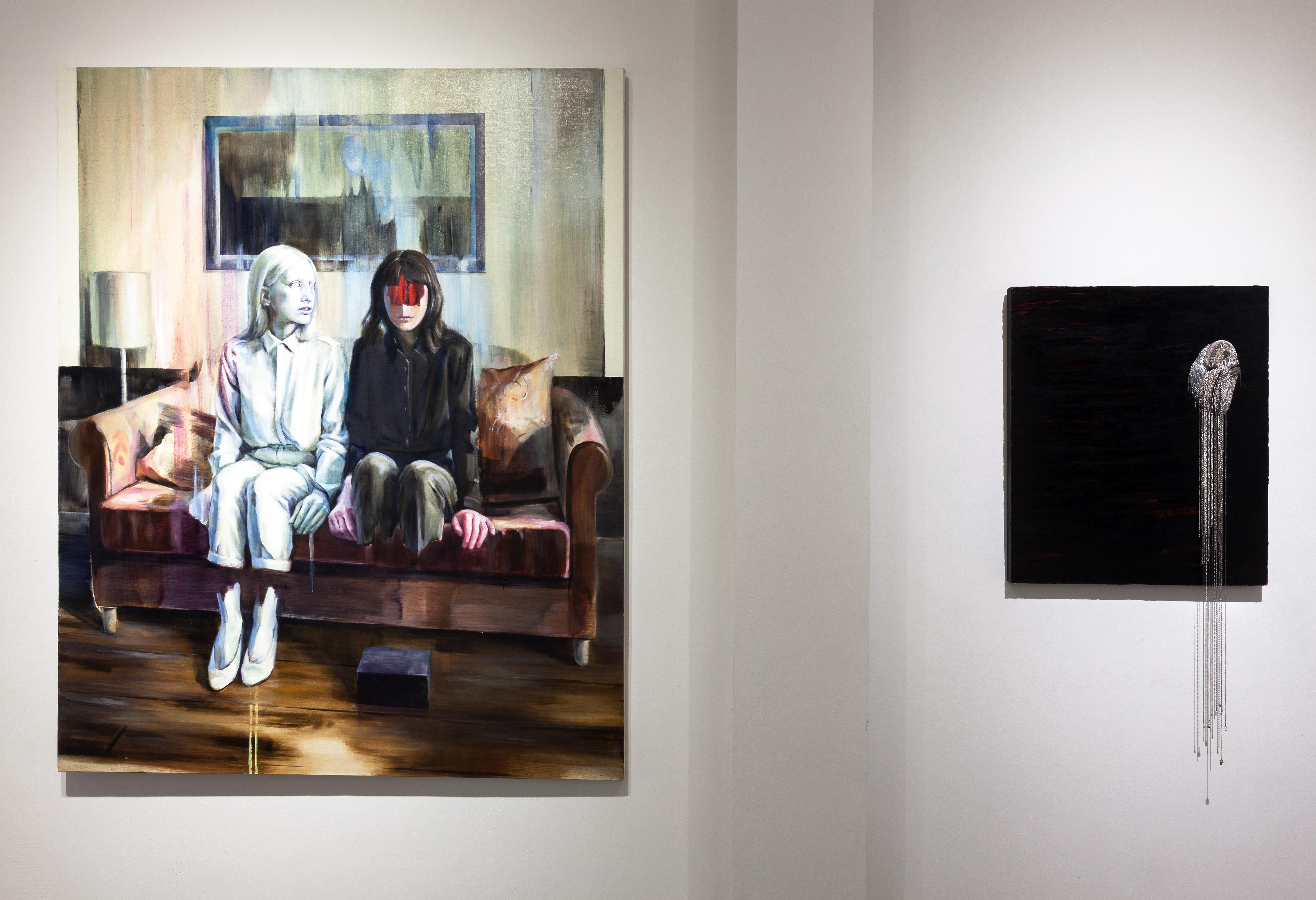 Two - Contemporary Painting by Akihiko Sugiura