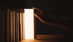 Akii, Nightbook LED Book Light, Navy Blue