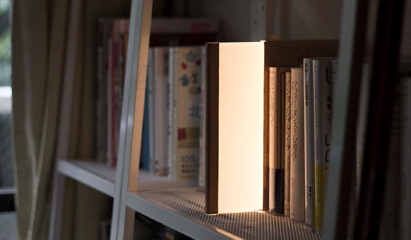 Japanese Akii, Nightbook LED Book Light, White For Sale