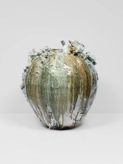 Large Moon Jar by Akiko Hirai, dated 2021