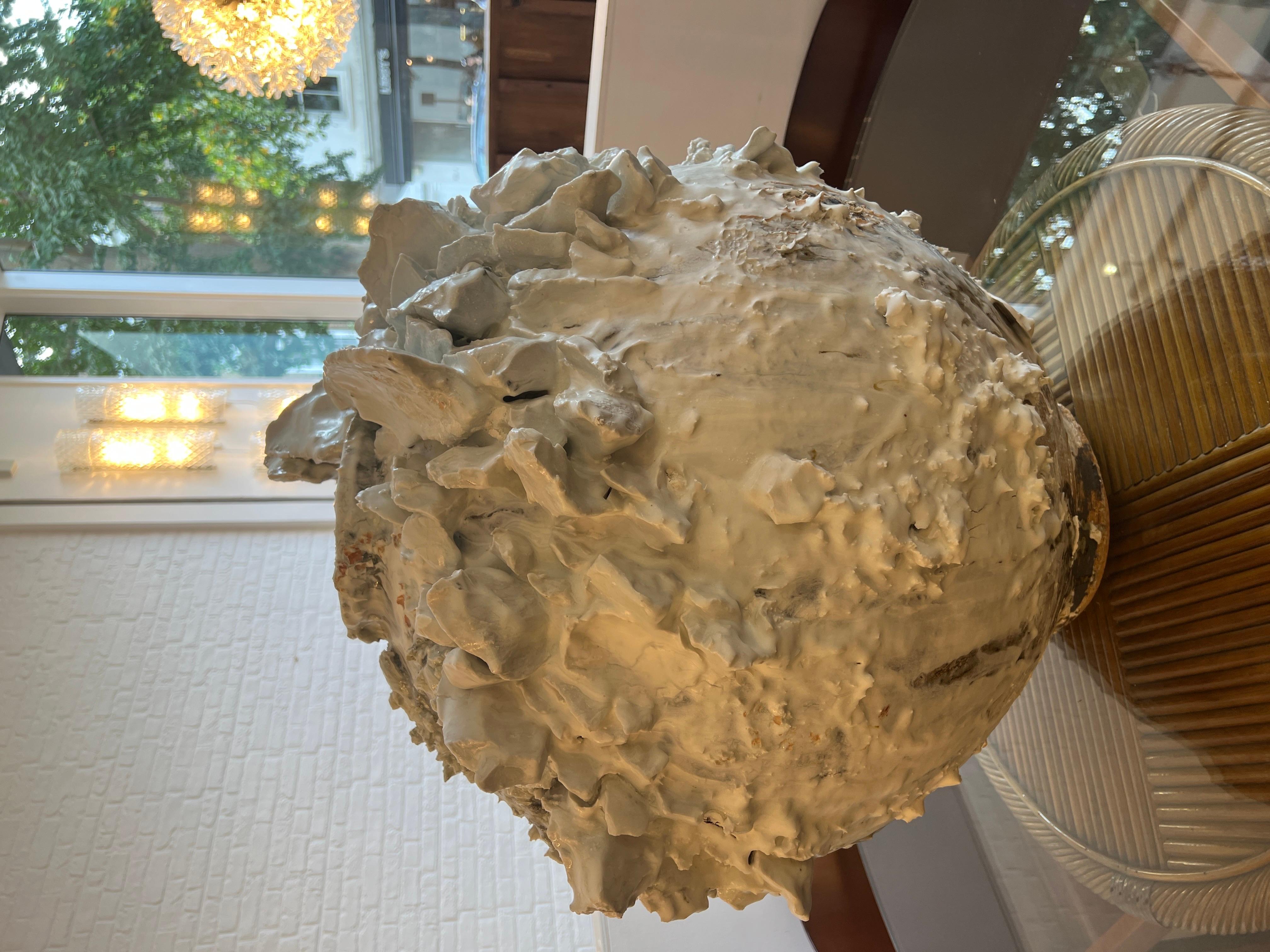 Akiko Hirai großer Mond Krug  (Keramik) im Angebot