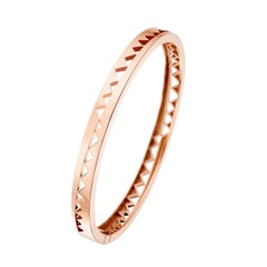 Akillis Capture Me Bracelet 18 Karat White Gold Half-Set White Diamonds for Her