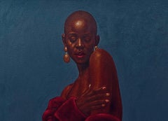 Forbidden Fruit - 21st Century Contemporary, Figurative Portrait, Fashion, Women