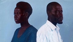 Unfinished Business  -21st Century, Contemporary, Figurative, Couple, Fashion