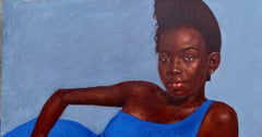 Der Wert der Frau  - Zeitgenössische Kunst des 21. Jahrhunderts, figuratives Porträt, Mode, afrikanische Kunst