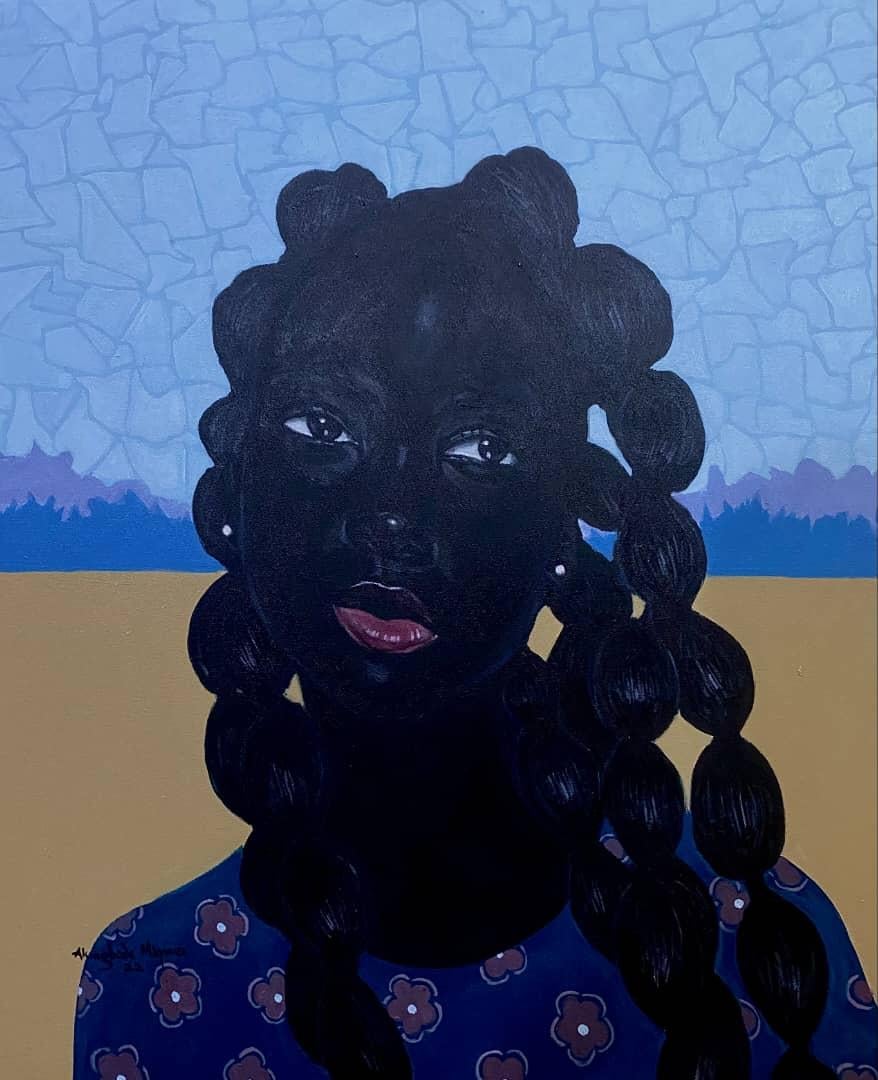 Beyond Beauty 2 - Gemälde, Acryl auf Leinwand