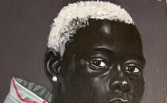 Gaze 1 - 21st Century, Contemporary, Figurative Portrait, Modern, Men