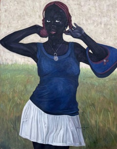 It's Self Time 1 - Gemälde, Acryl auf Leinwand