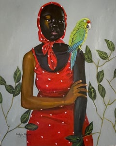 Not Alone 2 - 21st Century, Contemporary, Figurative Portrait, Modern, Women