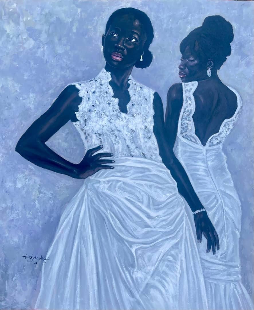 Die Frau in uns 1 - Gemälde, Acryl auf Leinwand